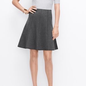 NWT Ann Taylor Skirt BONDED JERSEY FLOUNCE SKIRT